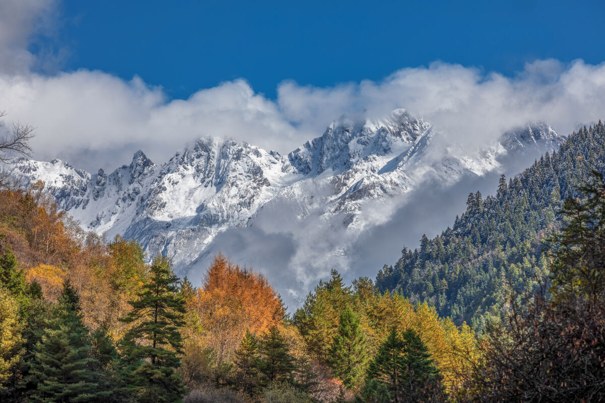 猛古雪山第6张风景照片