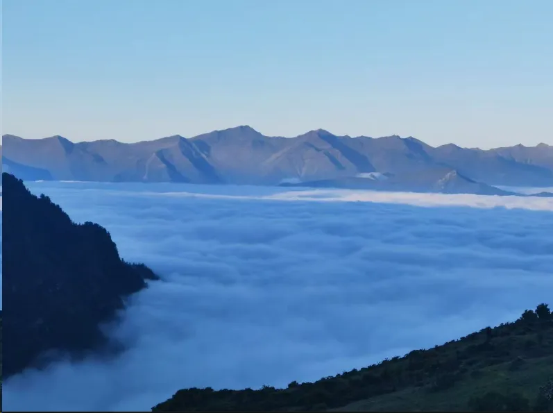 松潘忘忧谷马槽海第5张风景照片